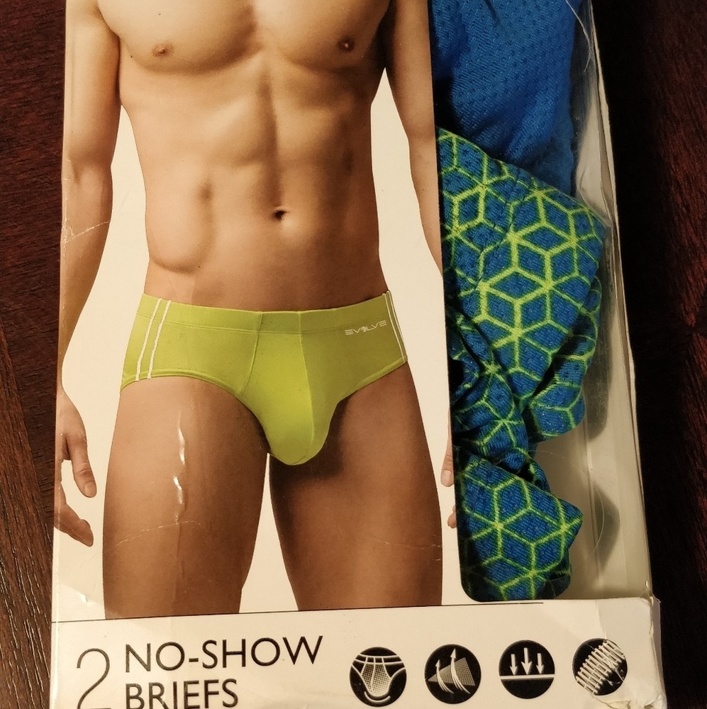 2 Micro mesh, no-show brief